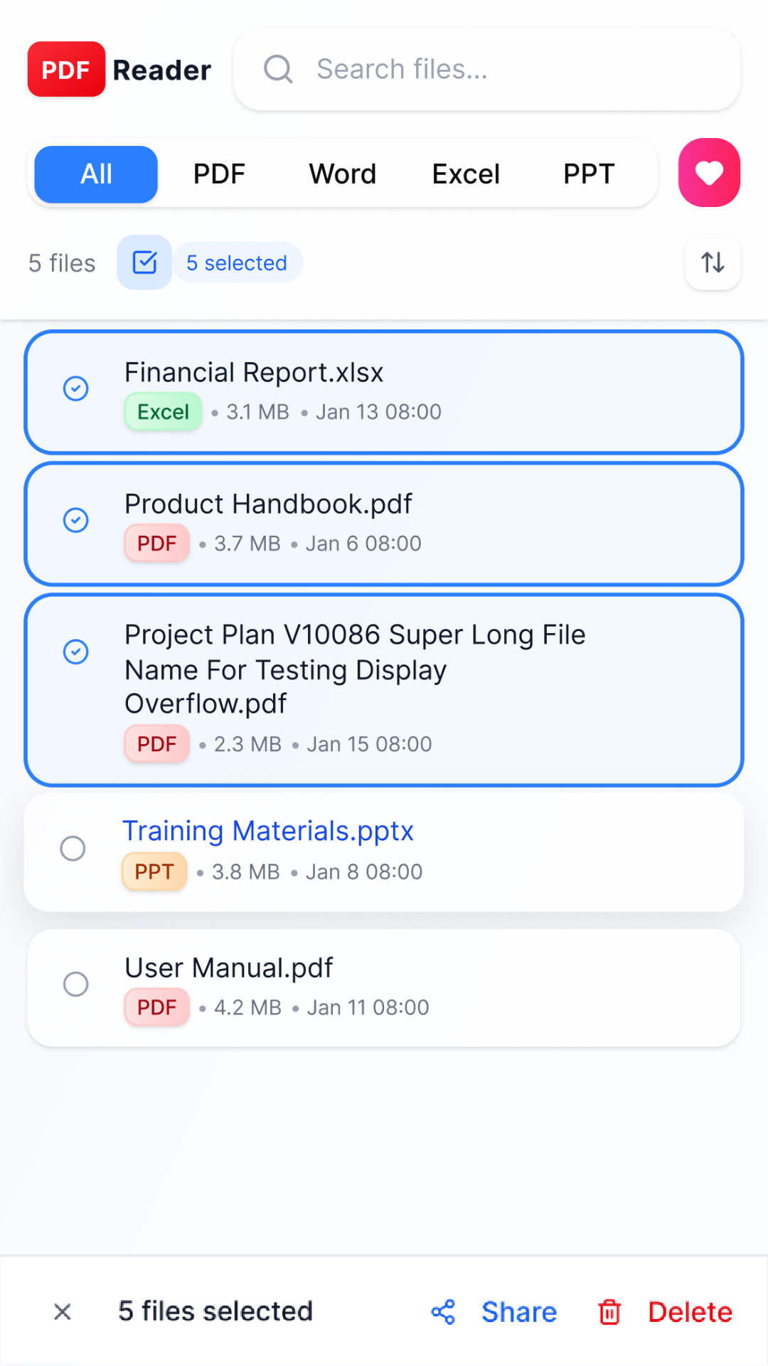 Search Function